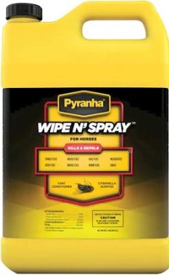 Pyranha Wipe N Spray Gal Yellow